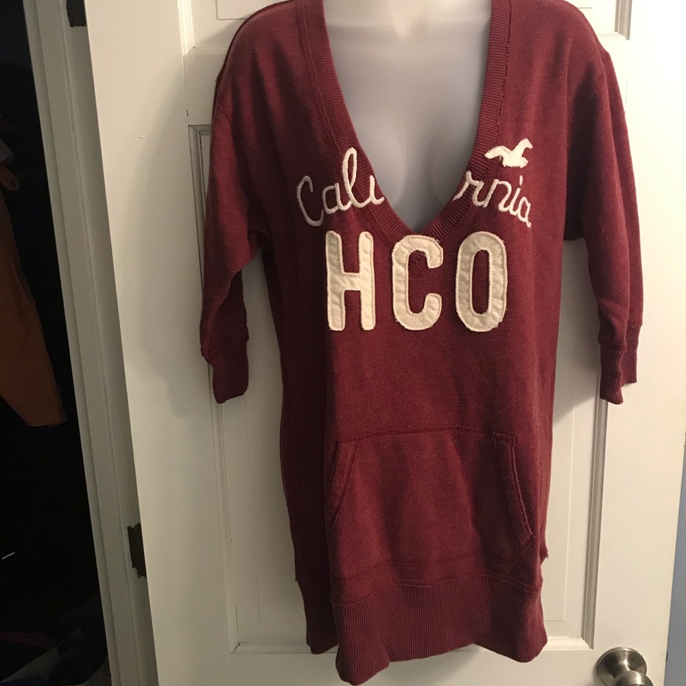 Hollister Red Sweater